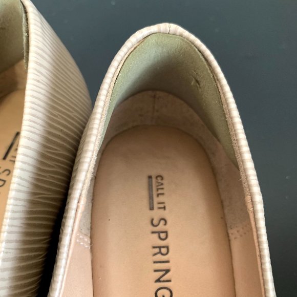 Call It Spring Nude Ballet Flats - Picture 8 of 9